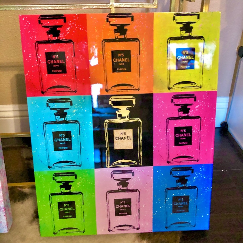 Color Block Luxury Aesthetic CANVAS Wall Art